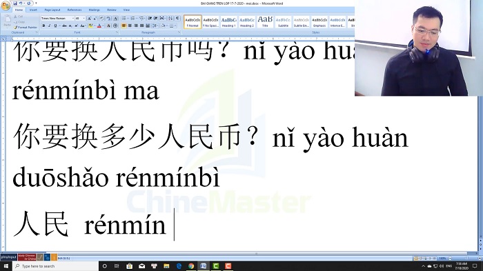 Luyện thi hsk 3 online đề 3 đọc hiểu phần 2 trung tâm tiếng Trung ChineMaster thầy Vũ