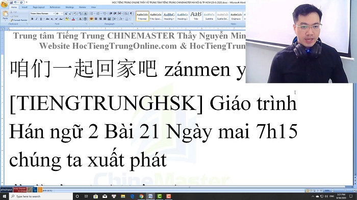 Luyện thi HSK 3 online Đề 10 Đọc hiểu Phần 1 trung tâm tiếng Trung luyện thi HSK online TiengTrungHSK ChineMaster