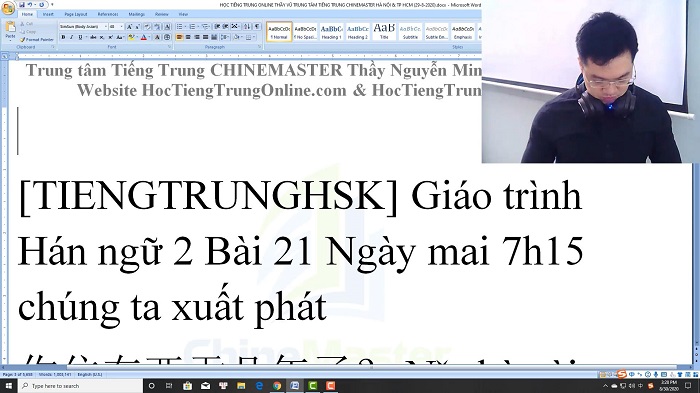 Luyện thi HSK 3 online Đề 6 Đọc hiểu Phần 3 trung tâm tiếng Trung thầy Vũ tphcm