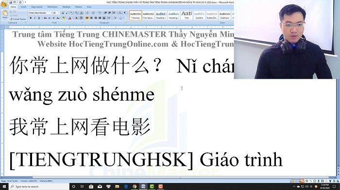 Luyện thi HSK 4 online Đề 1 Đọc hiểu Phần 2 trung tâm tiếng Trung thầy Vũ tphcm