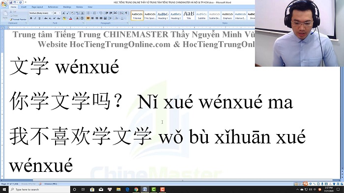Luyện thi HSK 4 online Đề 6 Đọc hiểu Phần 2 trung tâm tiếng Trung thầy Vũ tphcm