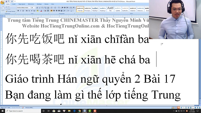 Luyện thi HSK 4 online Đề 11 Đọc hiểu Phần 1 trung tâm tiếng Trung luyện thi HSK online TiengTrungHSK ChineMaster