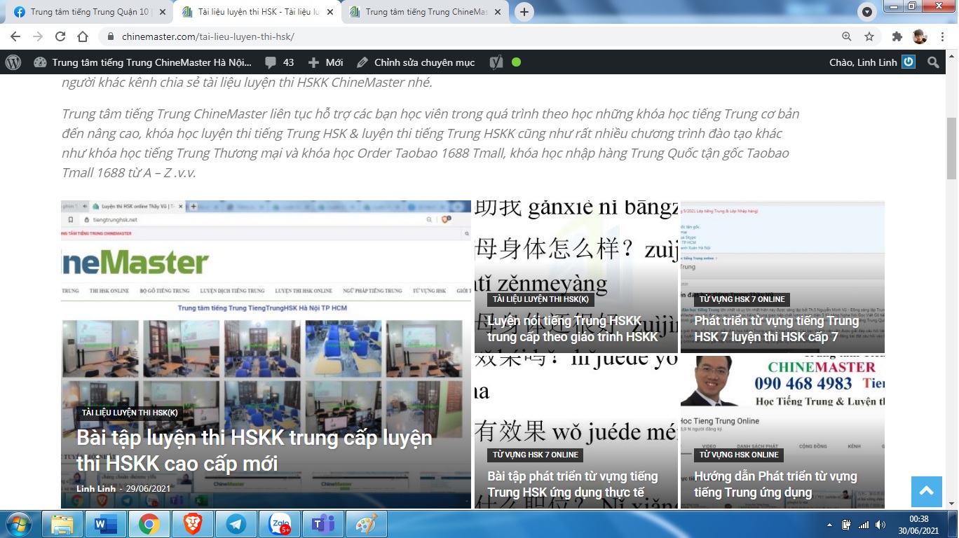 Luyện nghe tiếng Trung HSK 8 online Thầy Vũ thiết kế